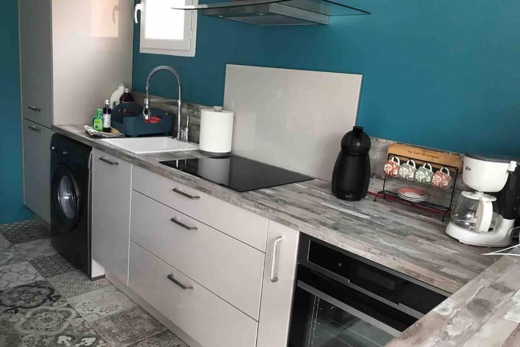 Logement Attenant A Une Villa T2 Avec Terrasse . Besse-sur-Issole Buitenkant foto